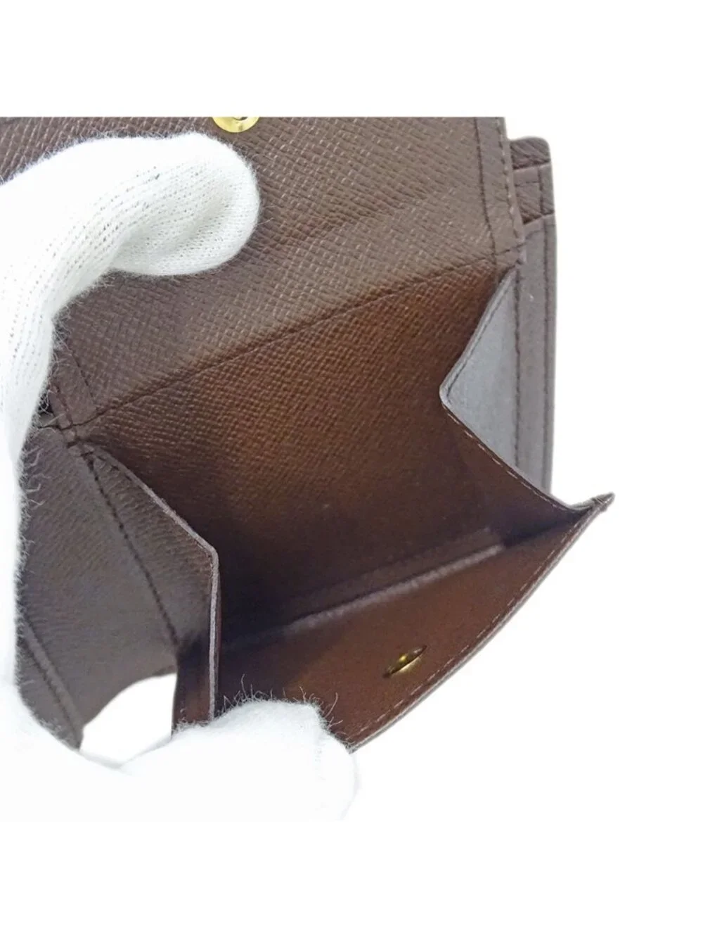 Louis Vuitton Wallet Damier Bifold Portefeuille Marco Brown